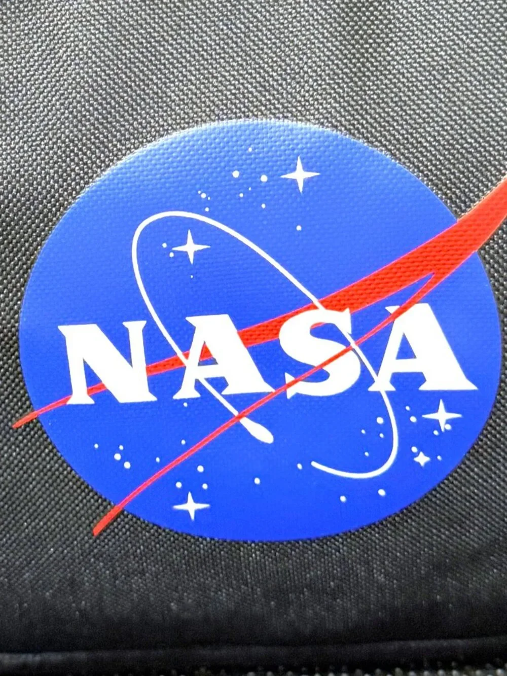 H3 Sportgear NASA Black Duffel Bag NWT